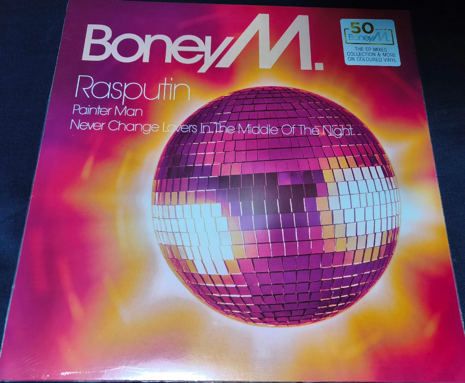 Boney M - Rasputin (VINILO PURPLE EP 12")(GERMANY)