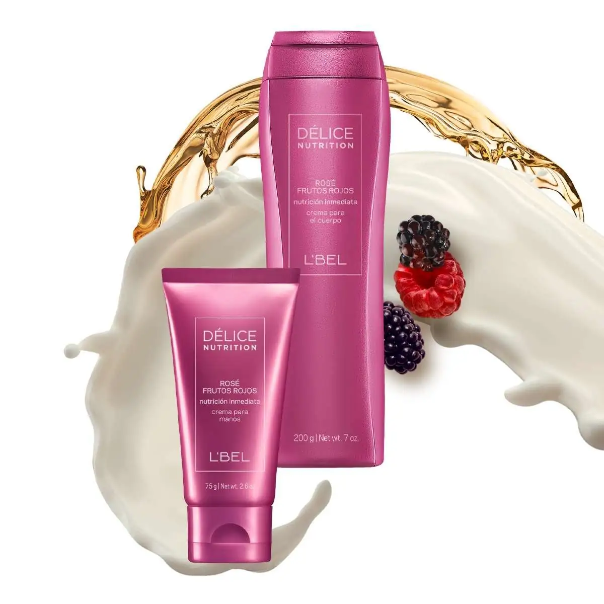 Set Delice Crema para manos y Cuerpo        Lbel
