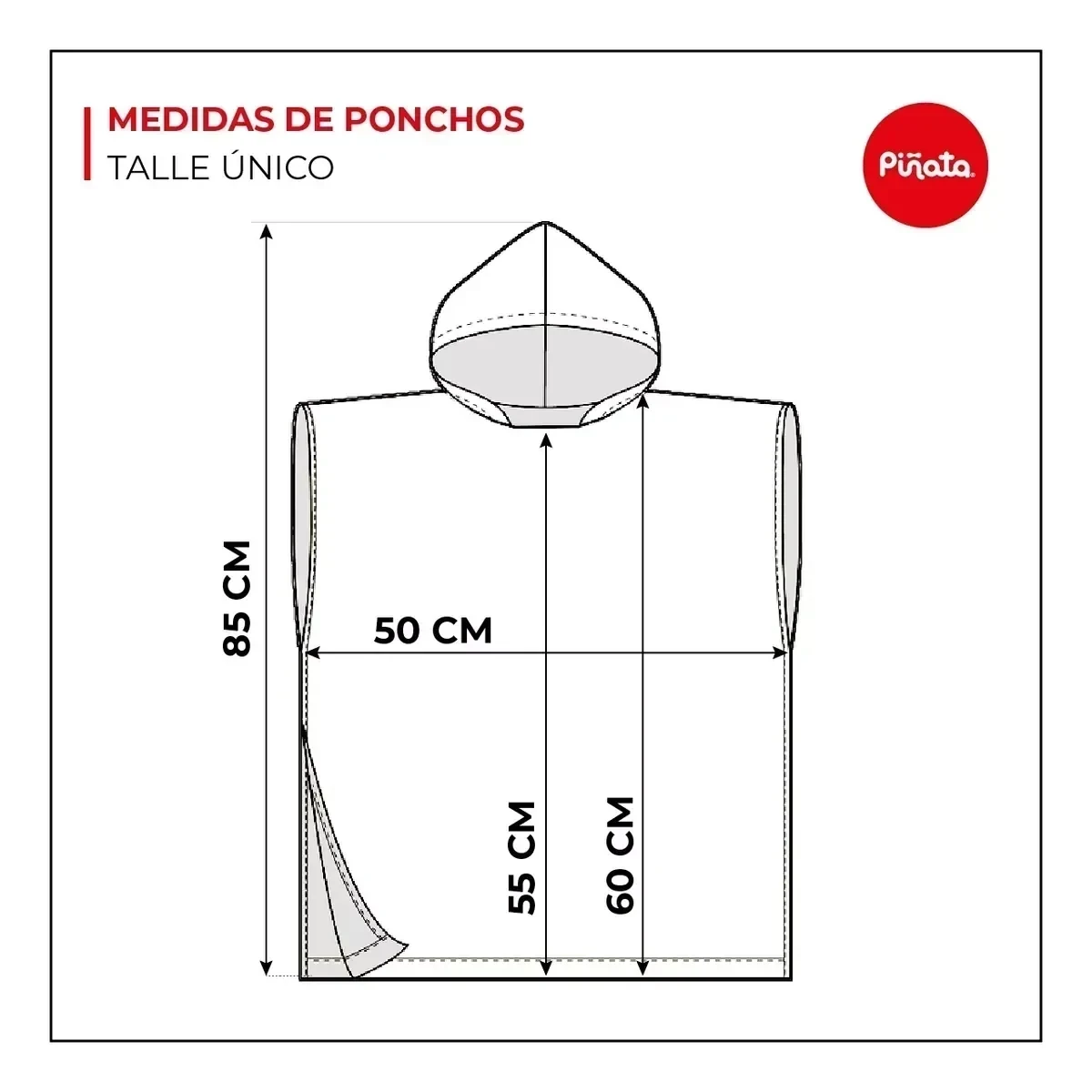 Poncho Microfibra Piñata Harry Potter 3