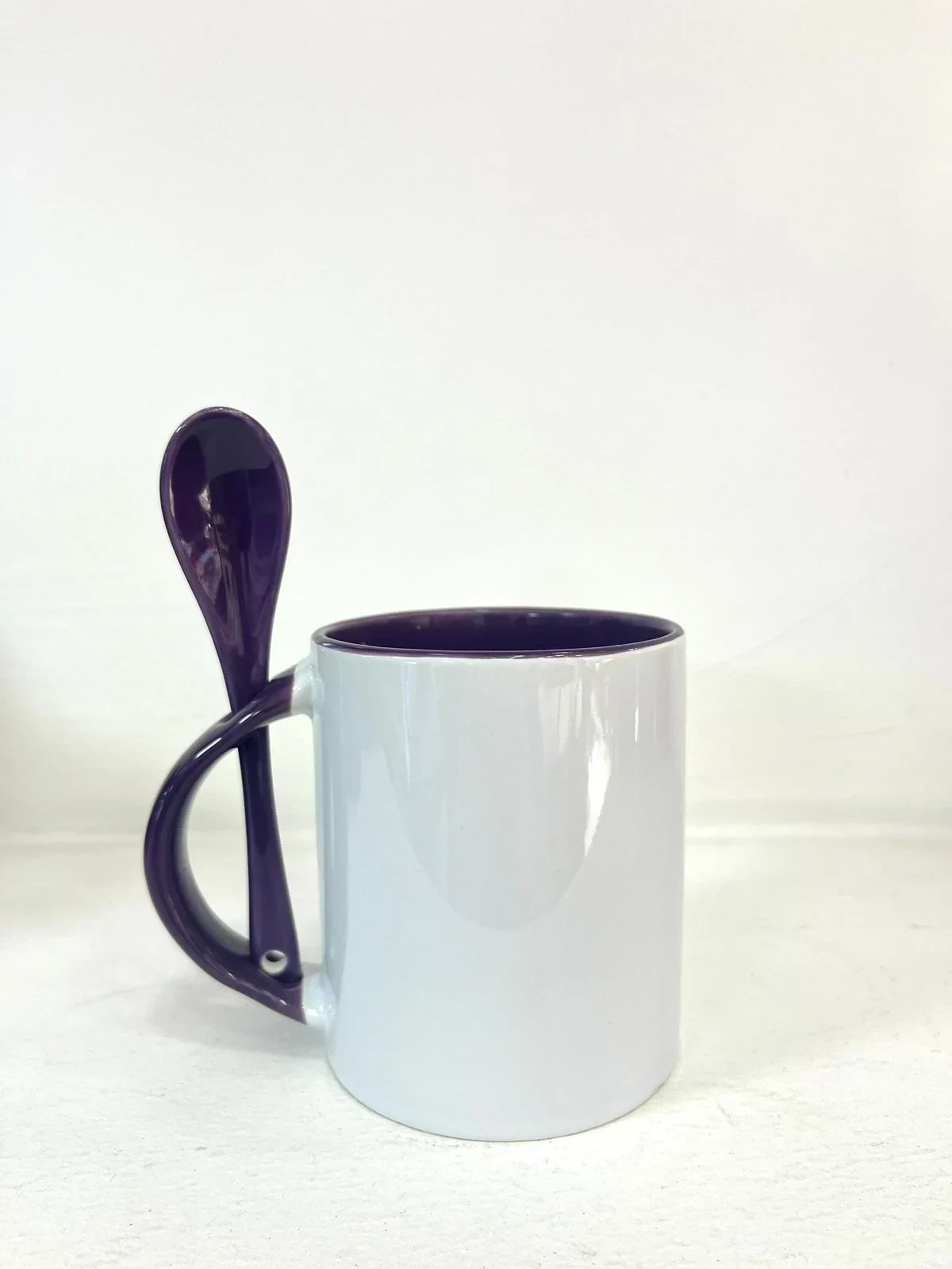 Mug Fondo Color Cuchara 11 Onz 3