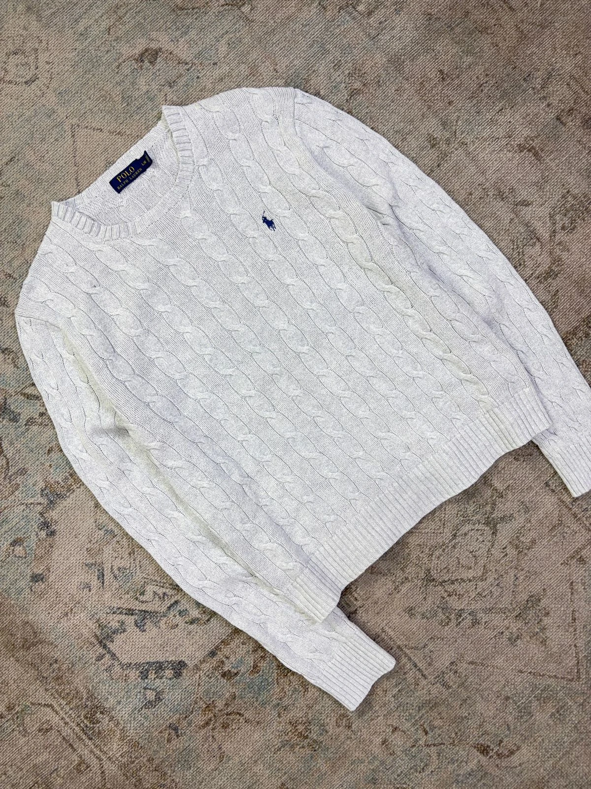 POLO RALPH LAUREN CABLE-KNIT SWEATER