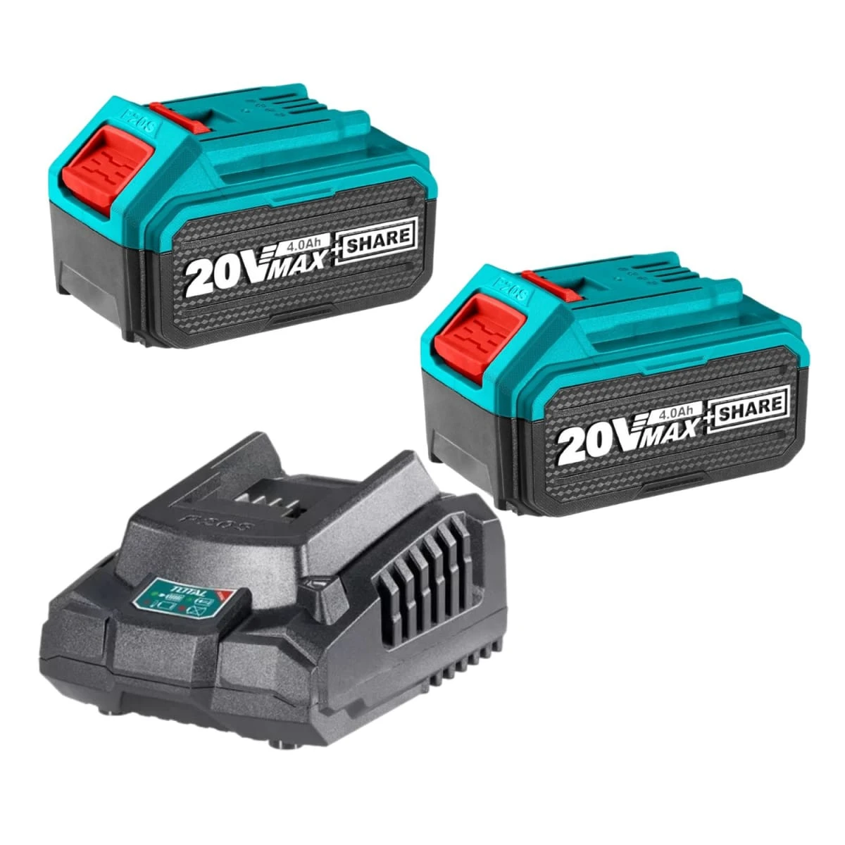 TAGLI2011582 Amoladora angular 20v brushless 4 1/2" incluye 2 baterias 4ah y cargador total  2