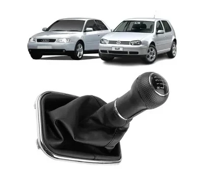 Capuchón + Perilla de Cambio Golf / Audi A3 2000-2008