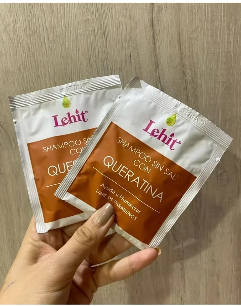 lehit shampoo sobre x30 queratina