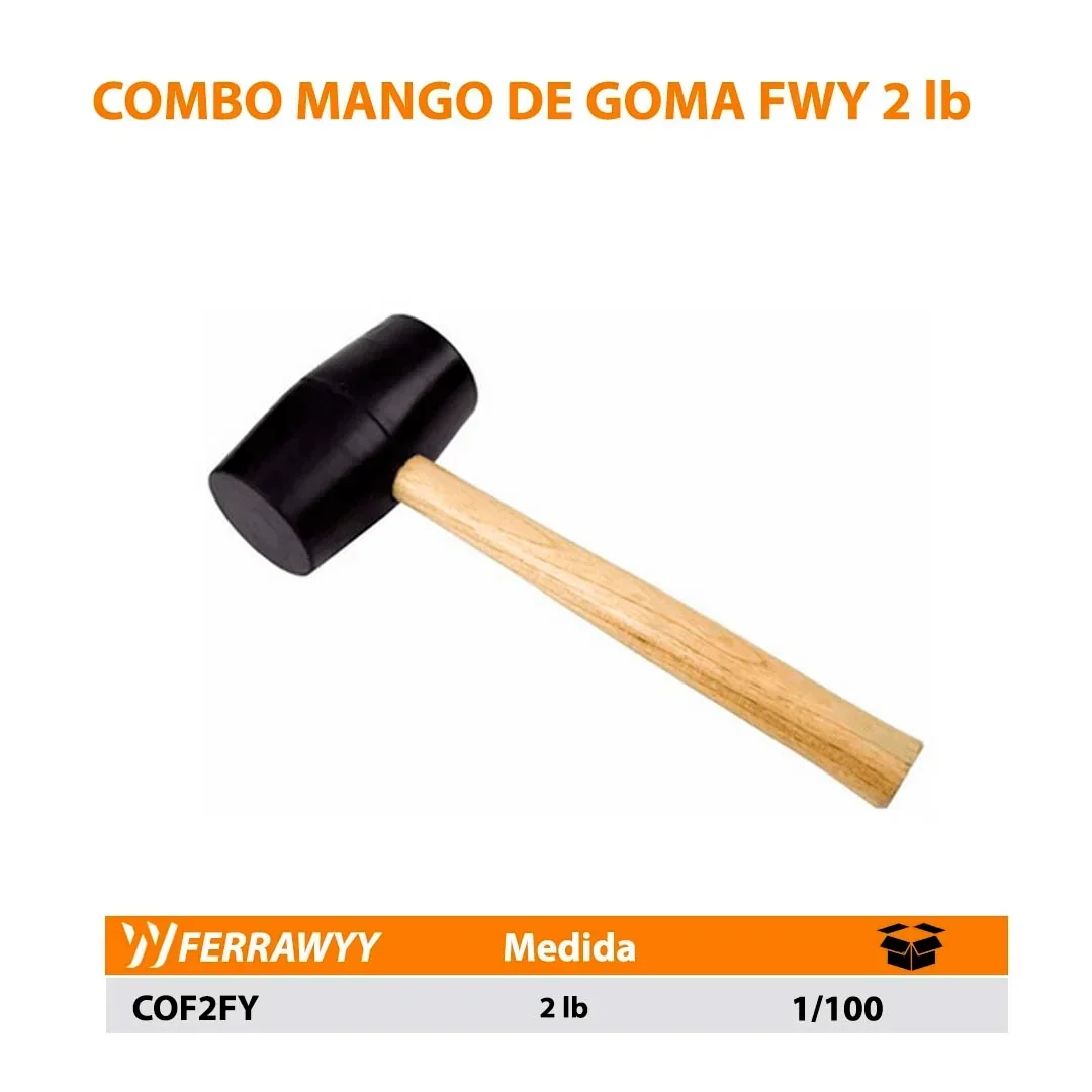 COMBO MANGO DE GOMA FWY 2 lb