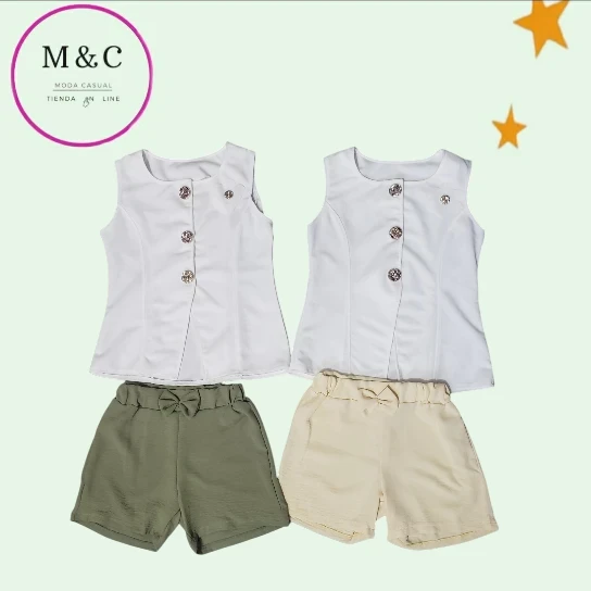 Conjunto T-M Niña