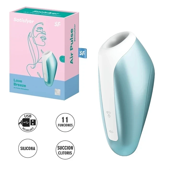 Love Brezze Succionador de clitoris con carga USB