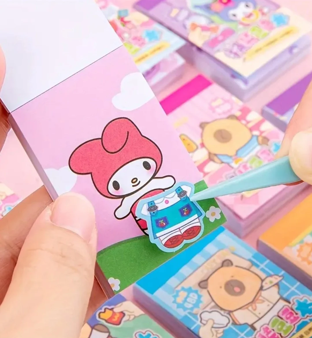 MINI BLOCK STICKERS ANIMADO 3