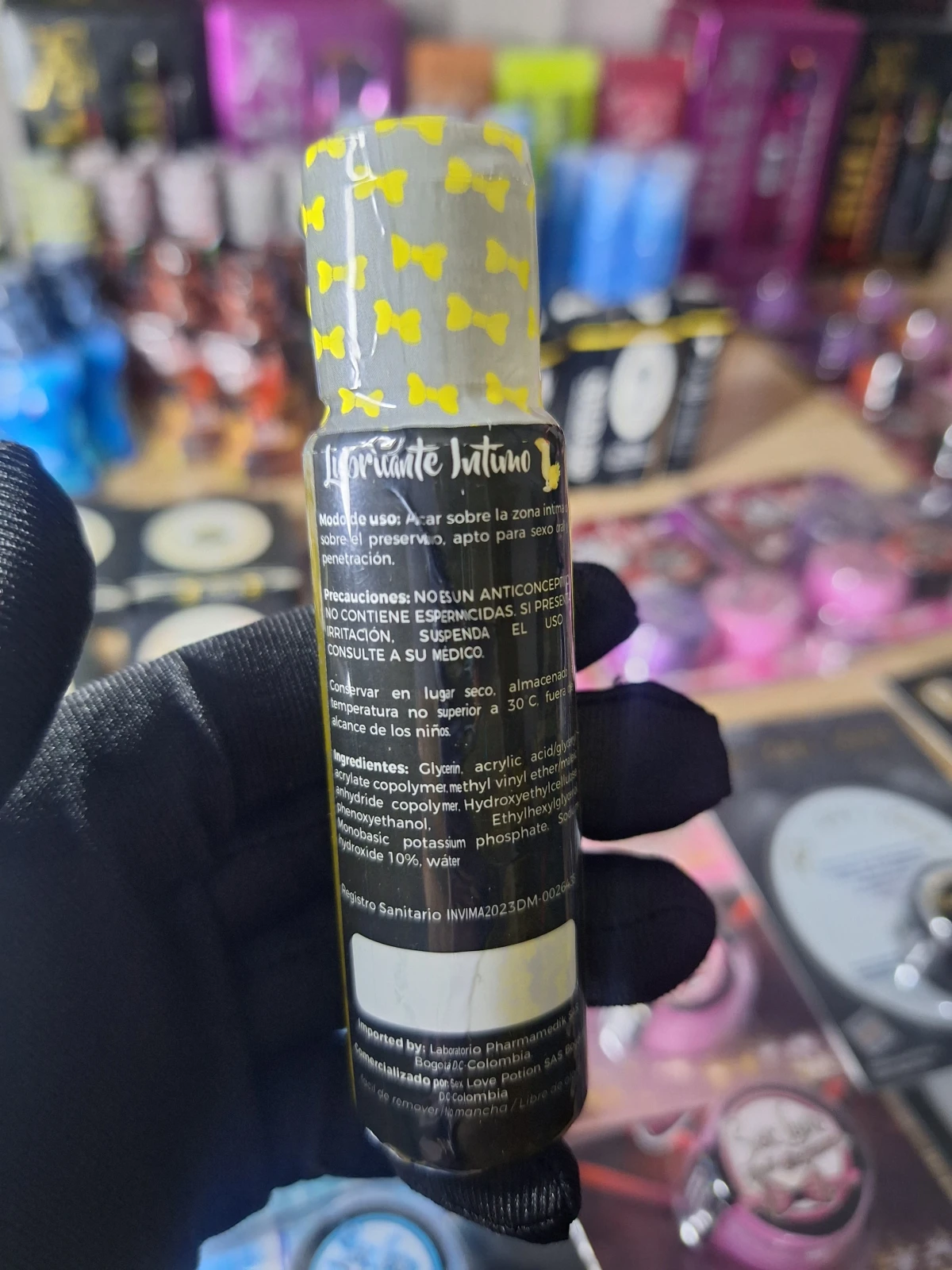 Tubo Sex aceite erótico piña colada 2