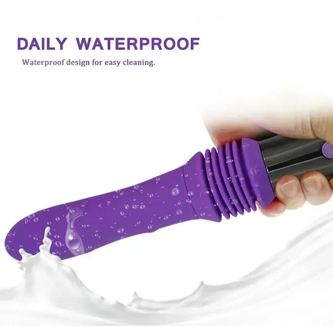 Vibrador Telescopic "Maquina Sexual" 4