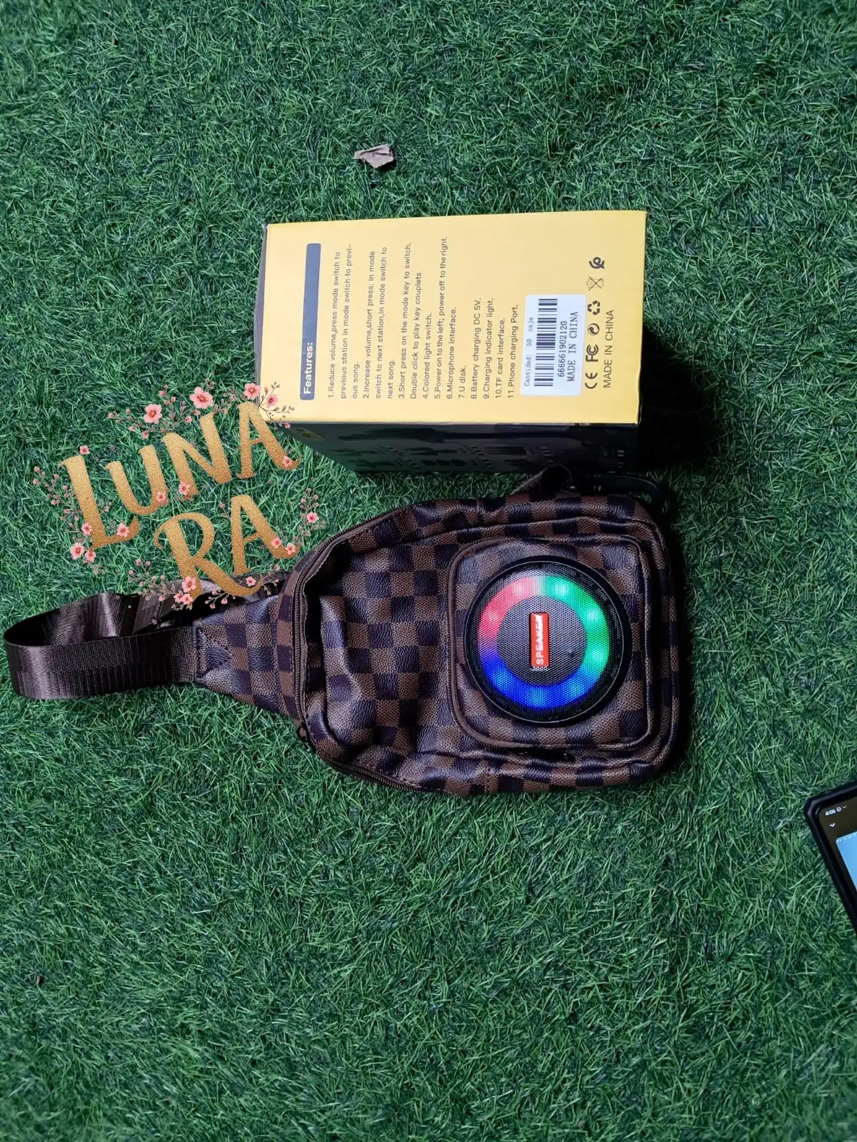 MARICONERA CON BOCINA BLUETOOTH 