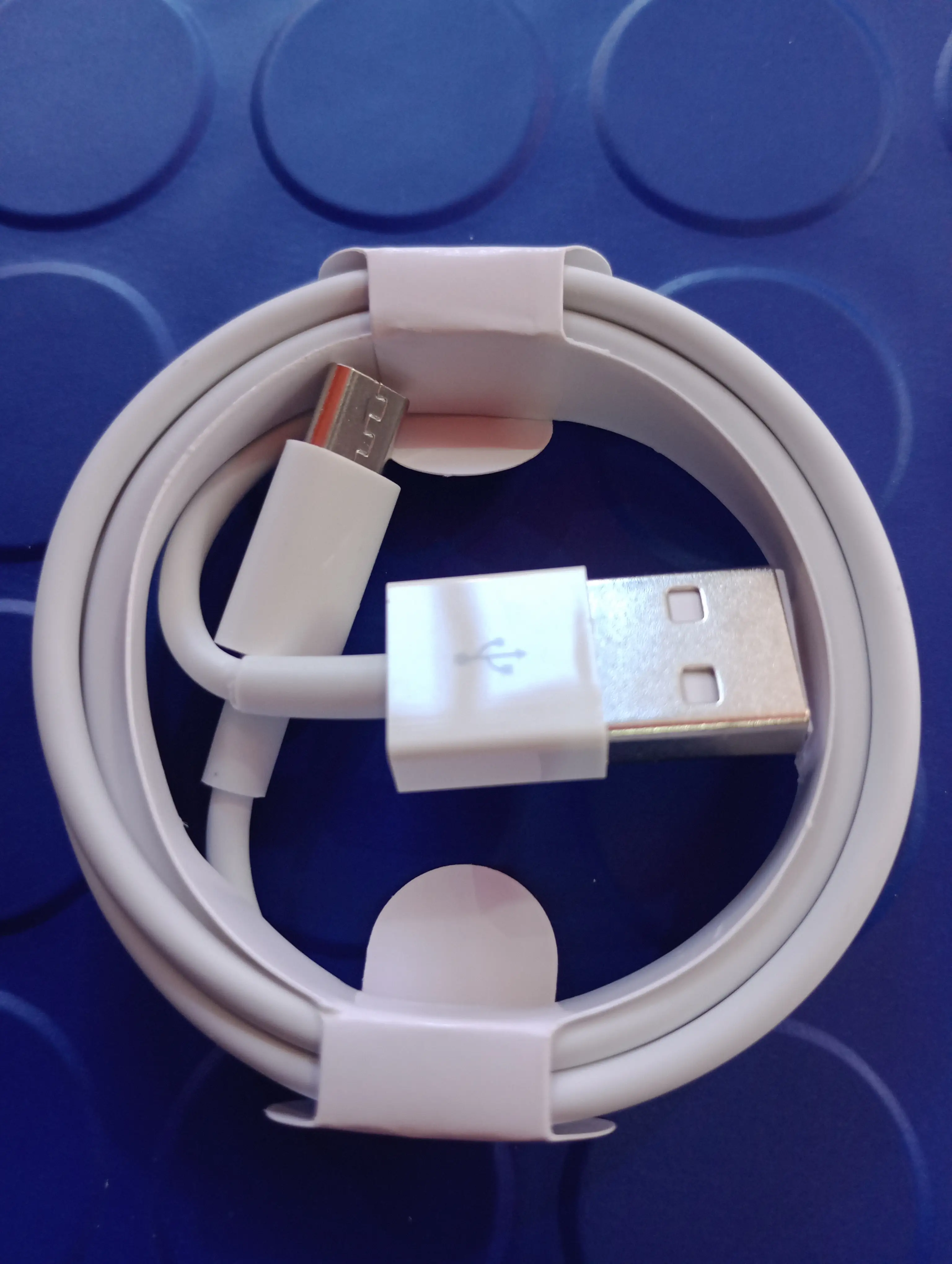 Cable usb simil orig. Fast charge blanco 2