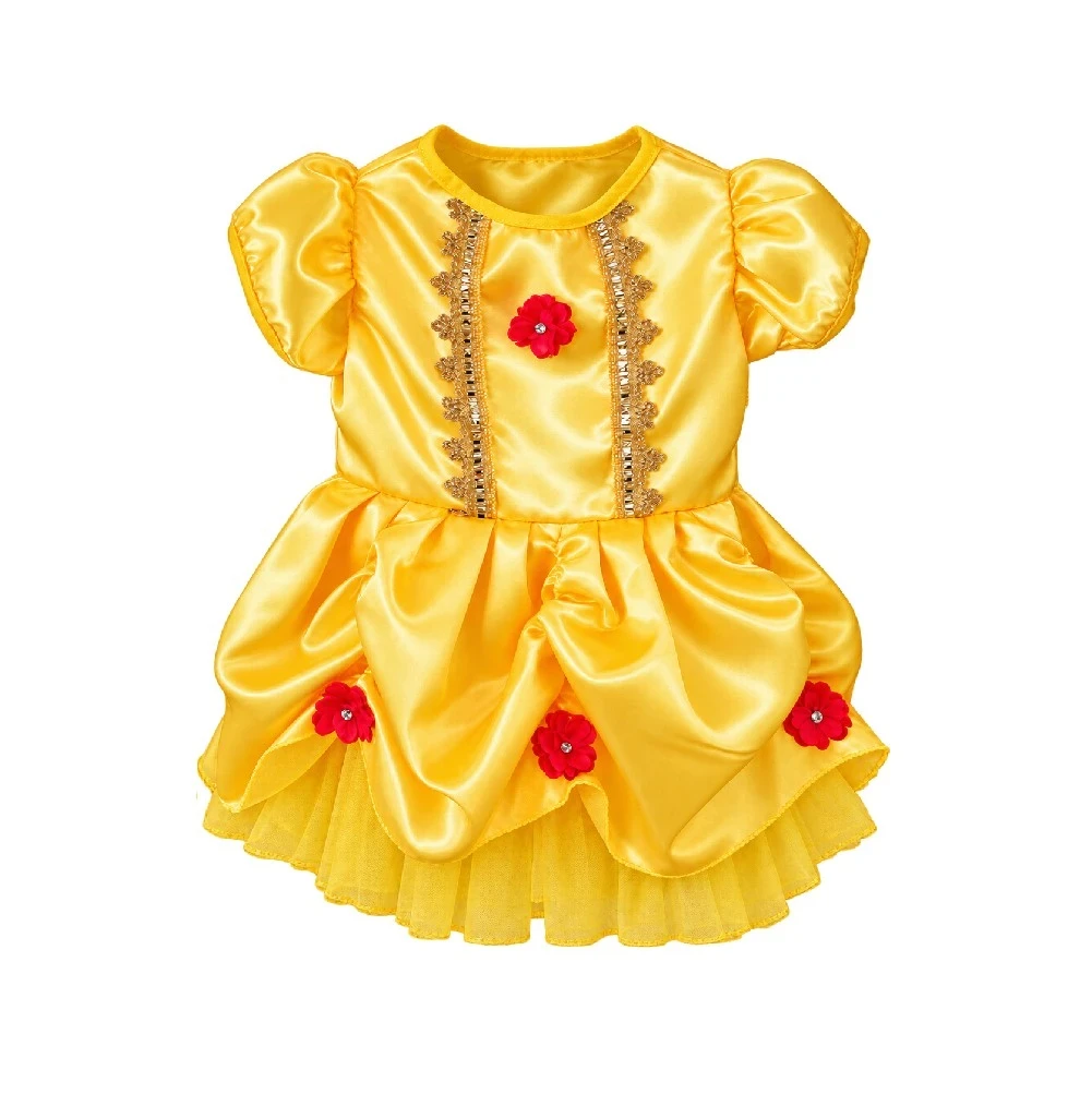 Disfraz vestido Princesa Bella