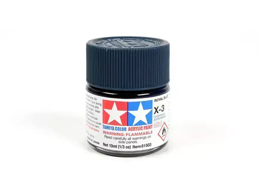 ACRYLIC MINI X-3 ROYAL BLUE