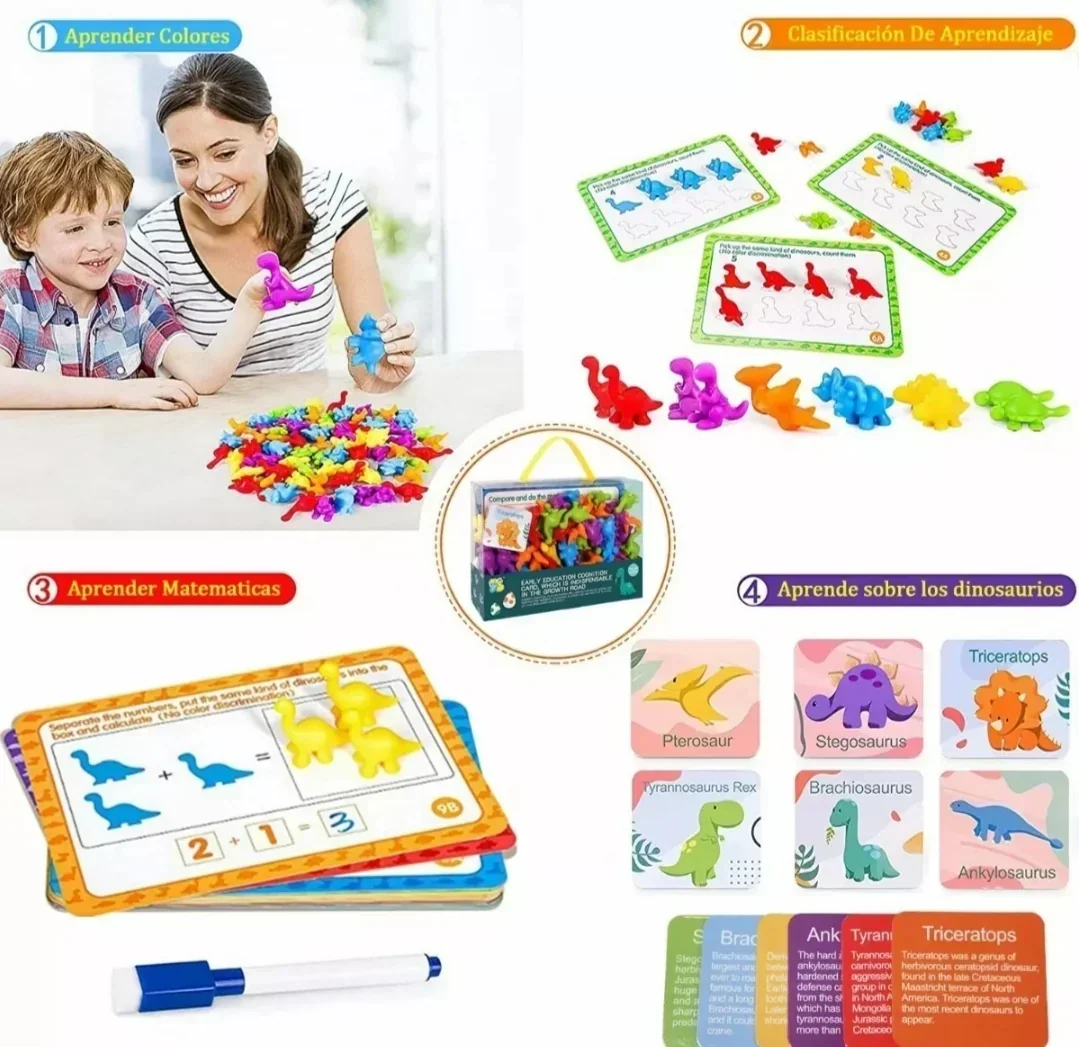 Juego contando dinosaurios  2