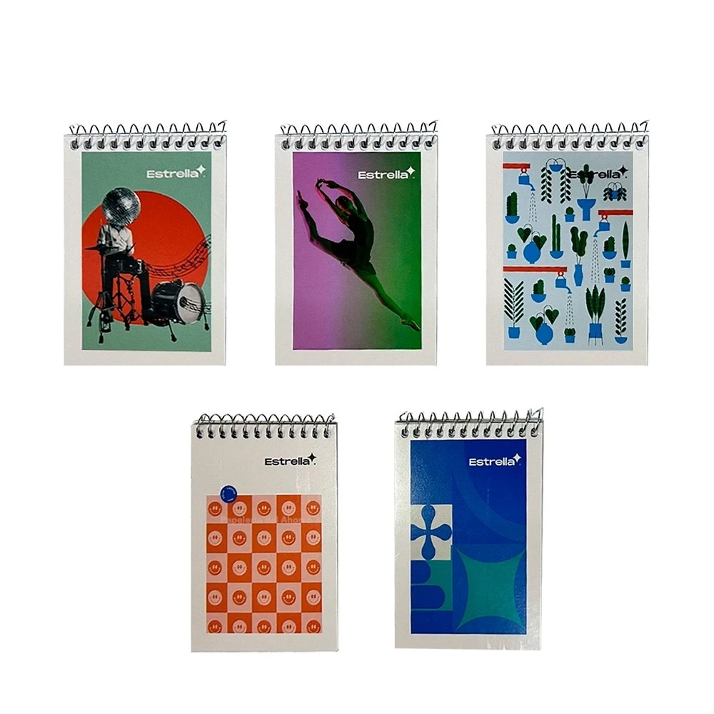 libreta mini estrella 80 h rayado