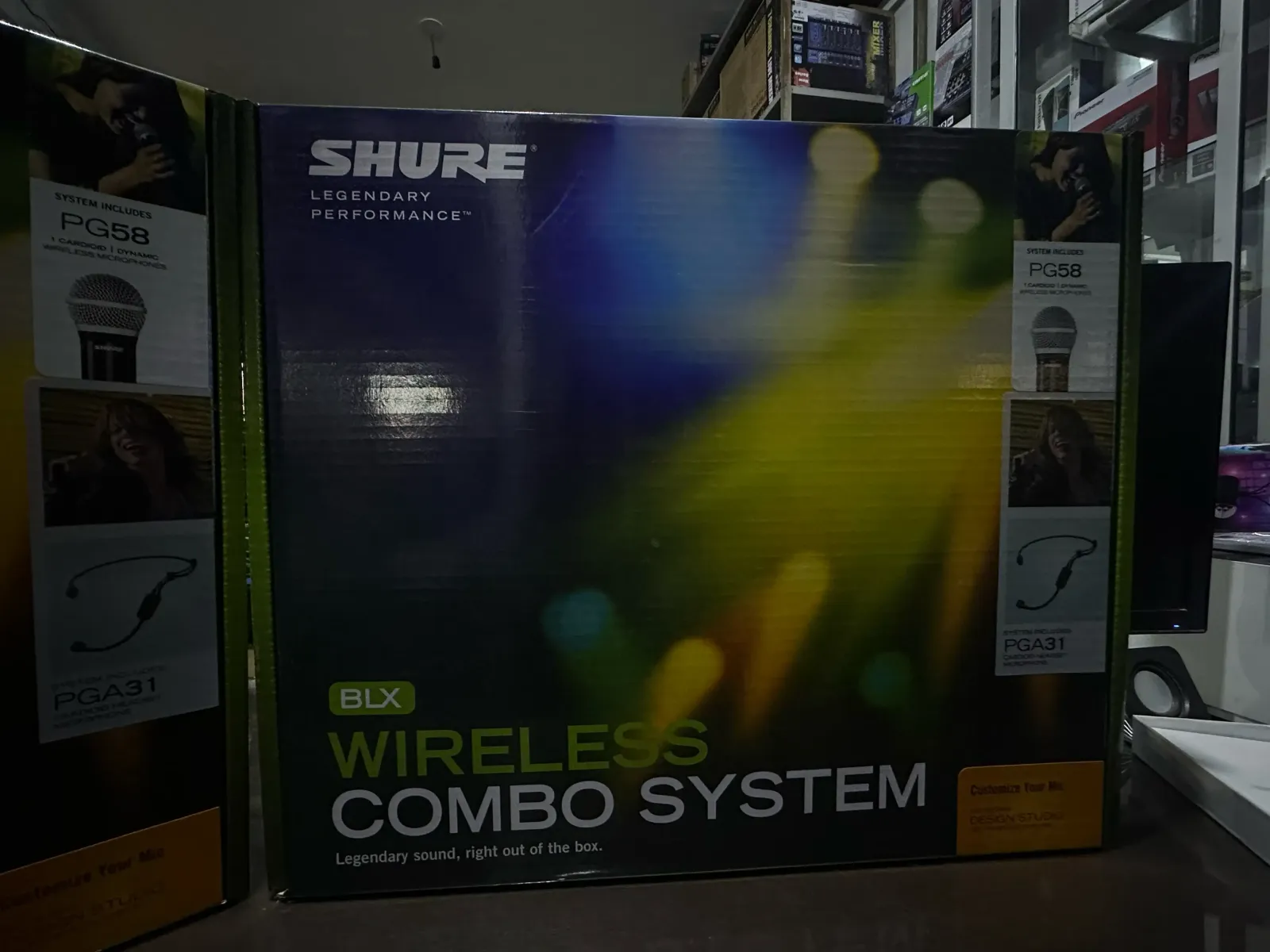 Shure - Sistema combinado inalámbrico BLX con PG58 y PGA31 - con caja  5