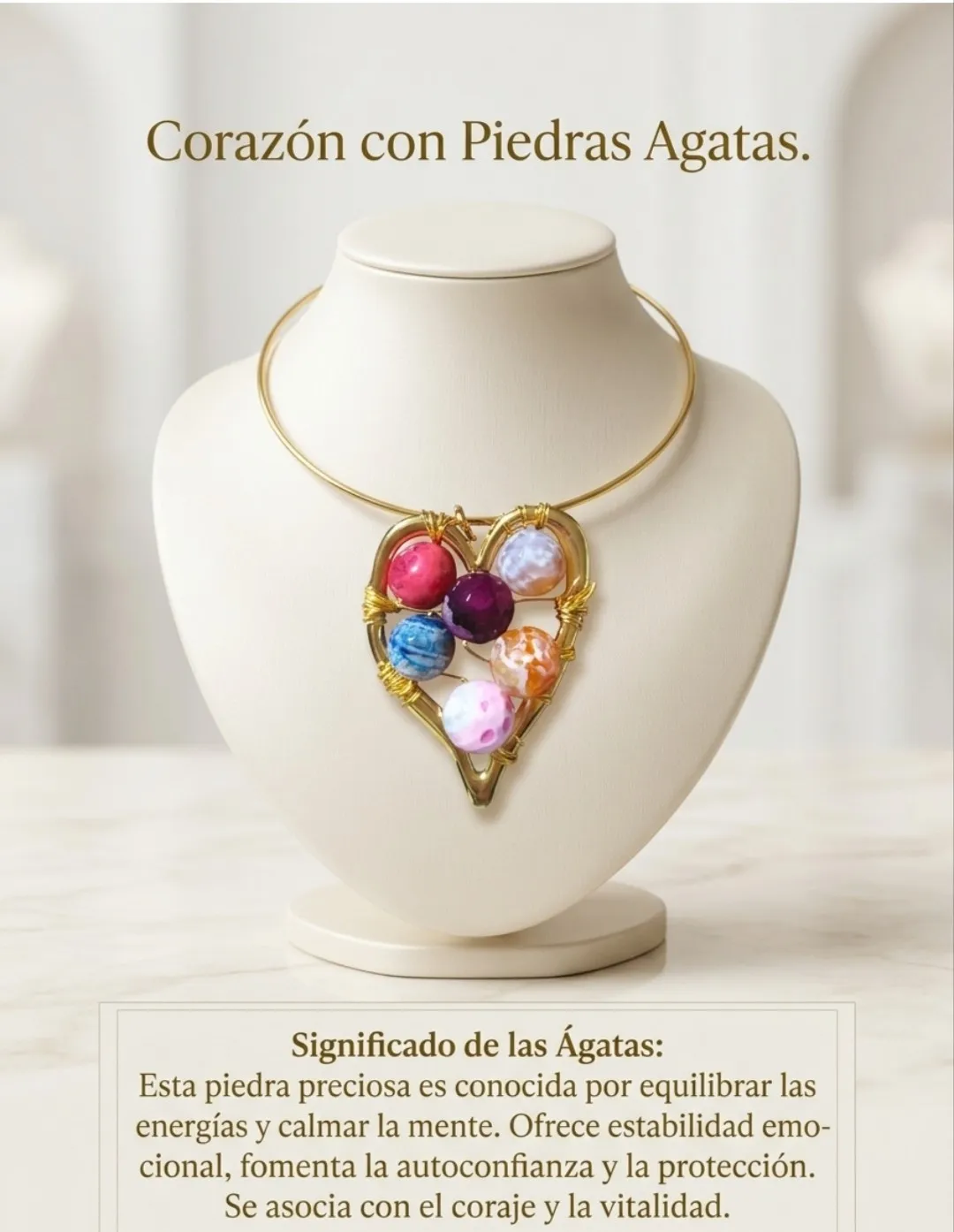 Gargantilla con corazón