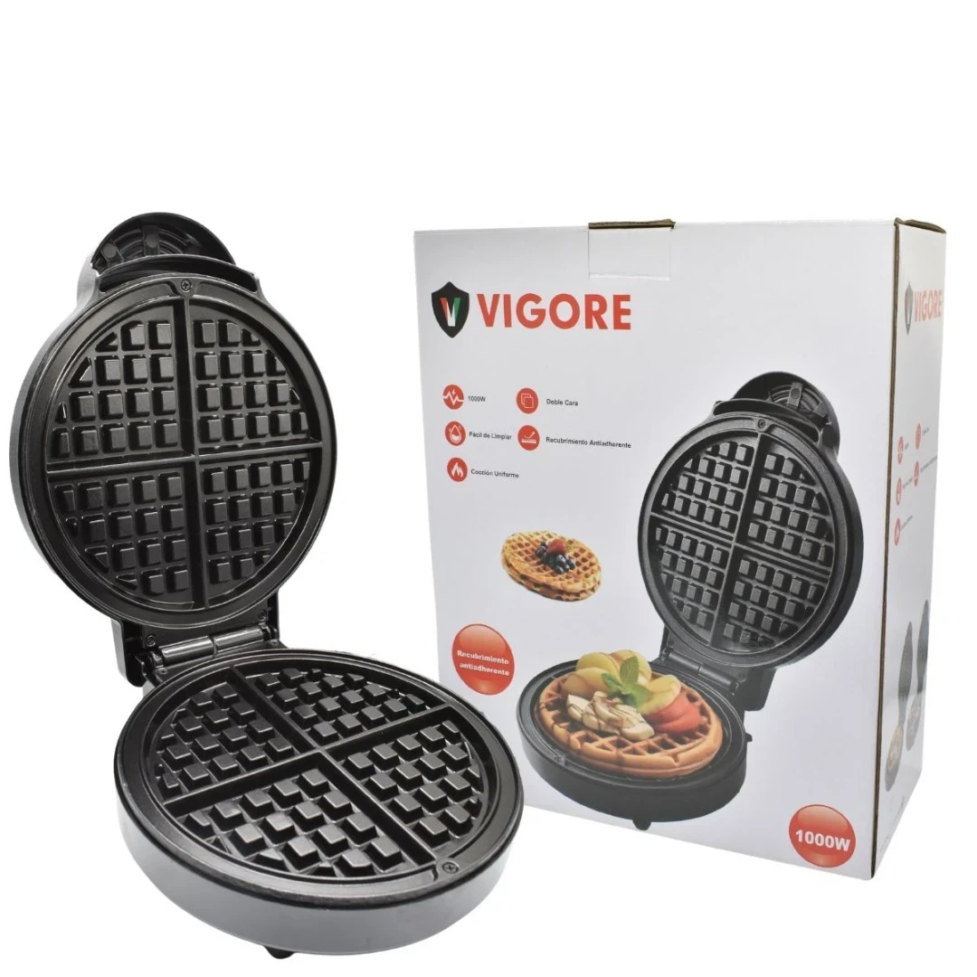Maquina waflera 1000W VIGORE