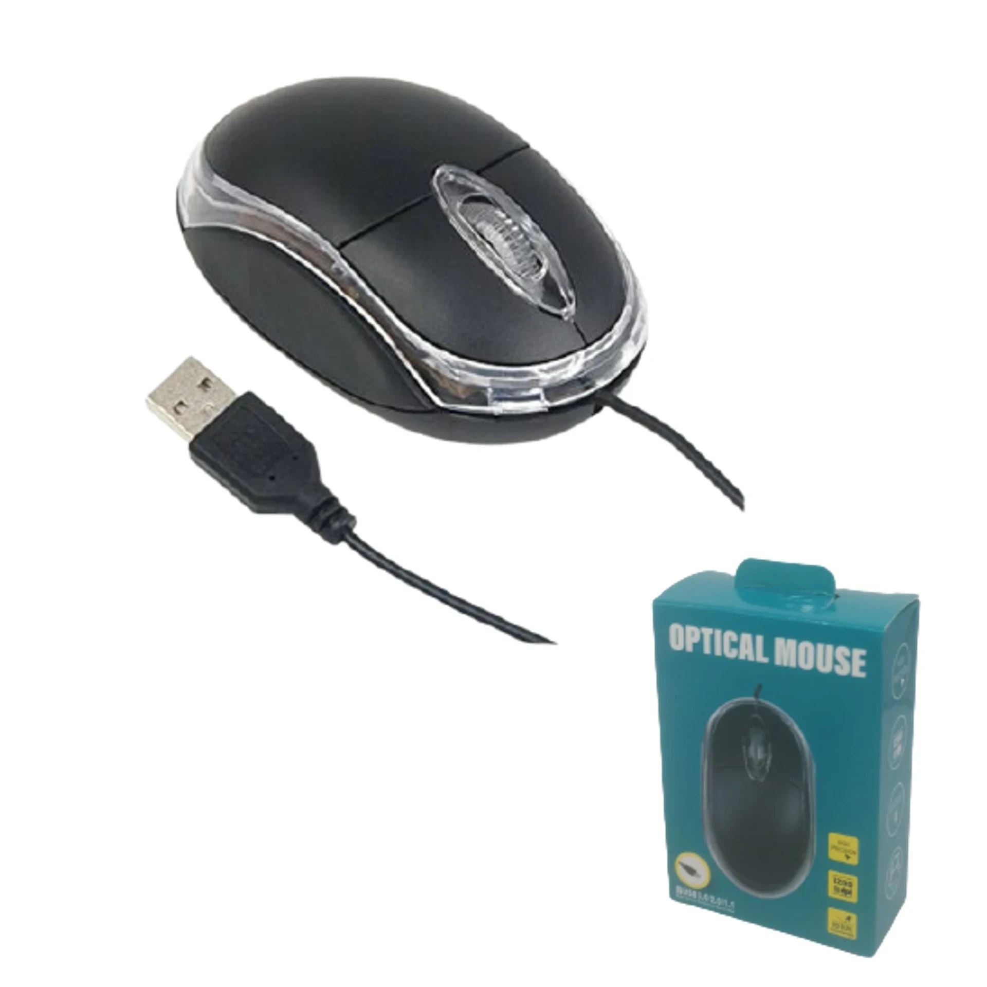 Mouse Óptico Cableado 2