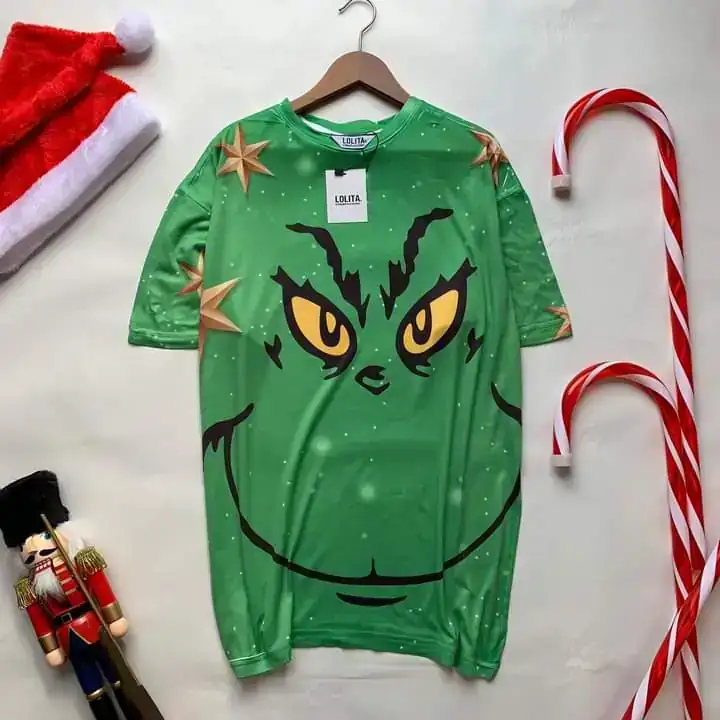 OVERSIZE GRINCH VERDE
