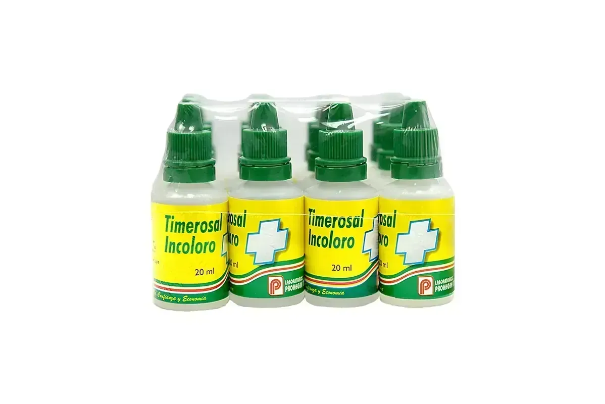 TIMEROSAL INCOLORO X 12 PROMEGAN