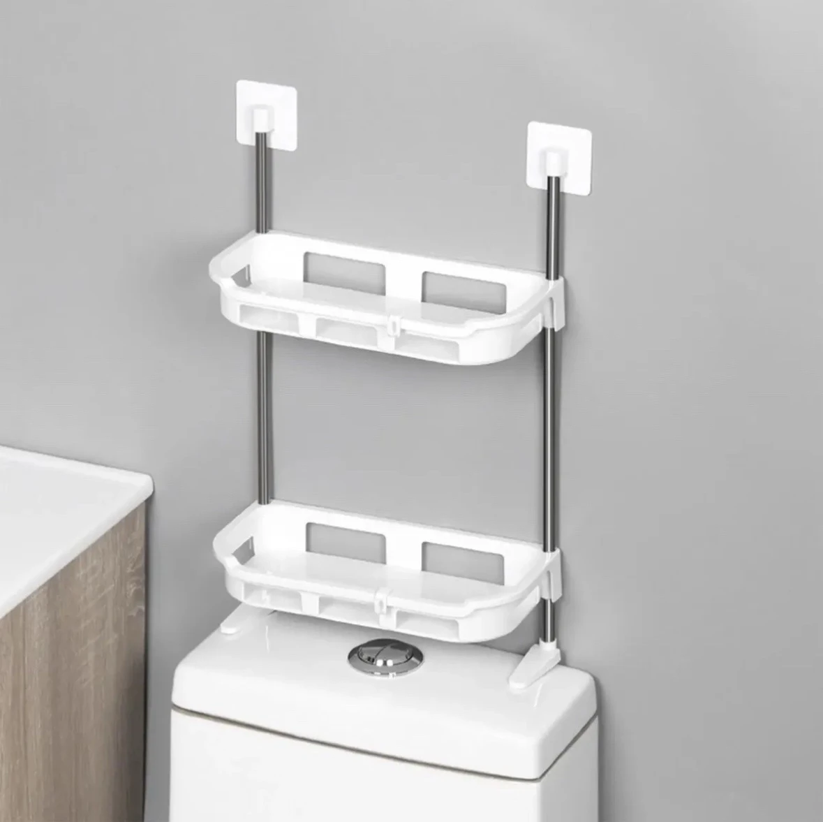Estante para baño 2 niveles 2