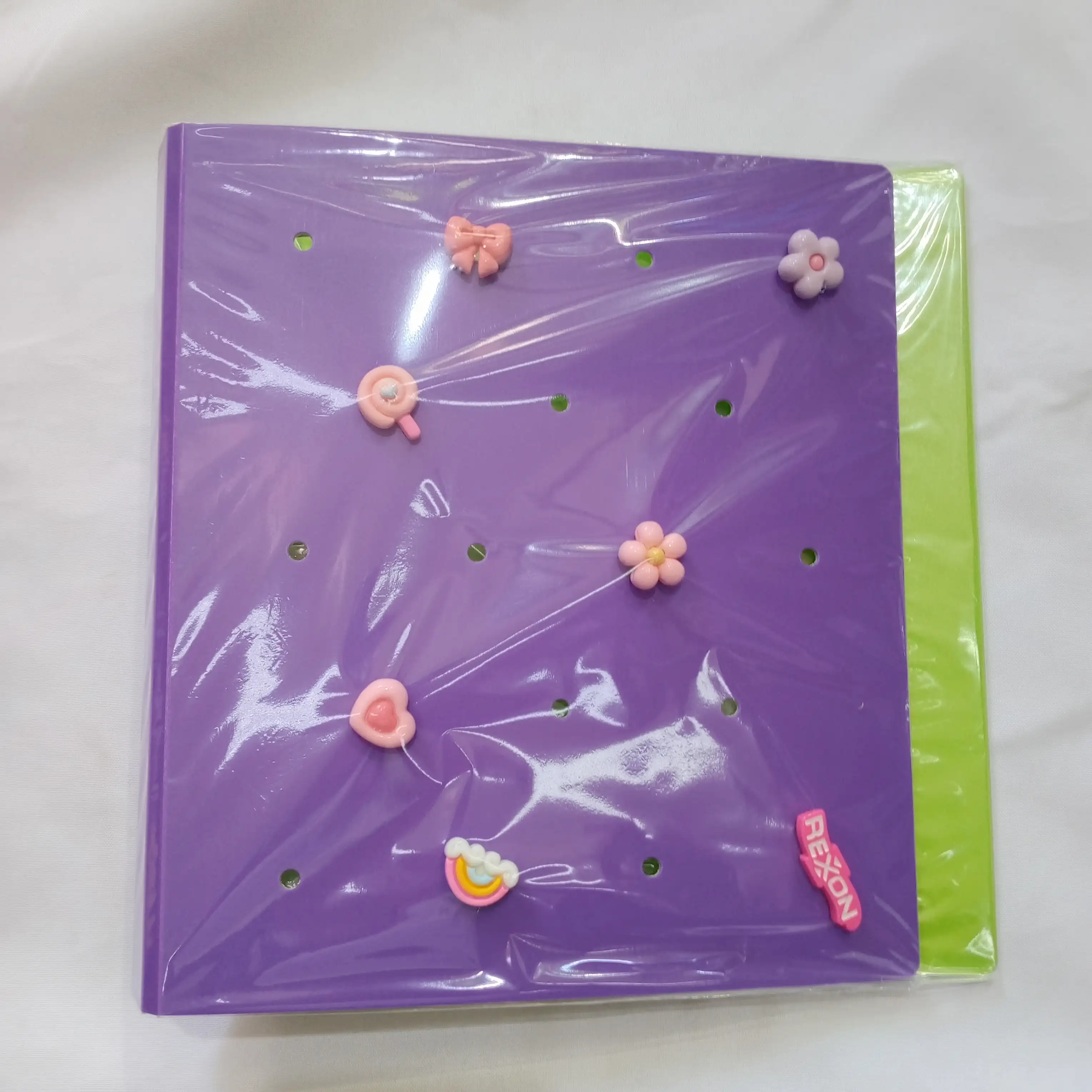 Carpeta rexon con pines intercambiables