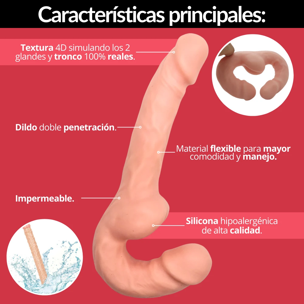Dildo consolador lésbico realista  2