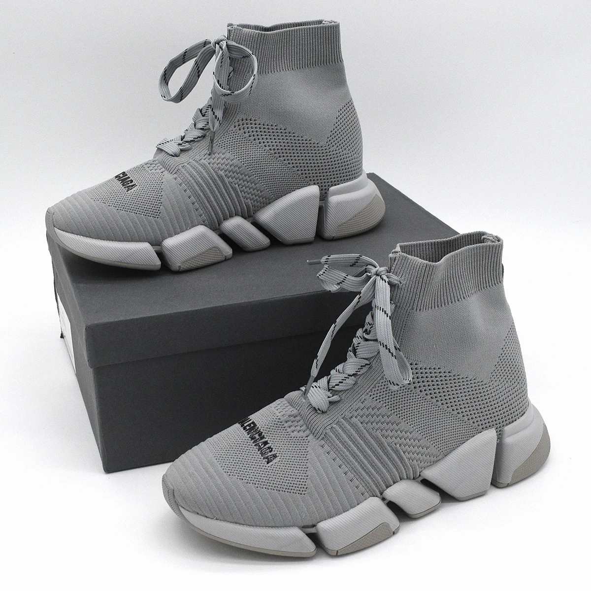 Balenciaga Speed 2.0 Lace Up «Grey» 4