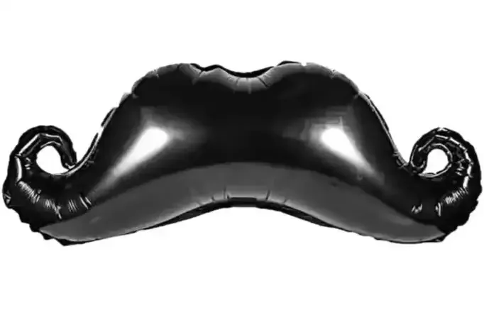 Globo bigote/ mostacho 36 pulgadas (80cm aprox)
