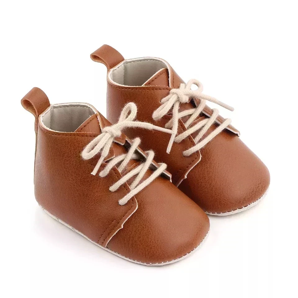 ZAPATITOS CAFE CORDONES 