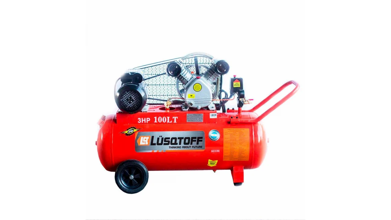 Compresor 3hp 100 litros lusqtoff