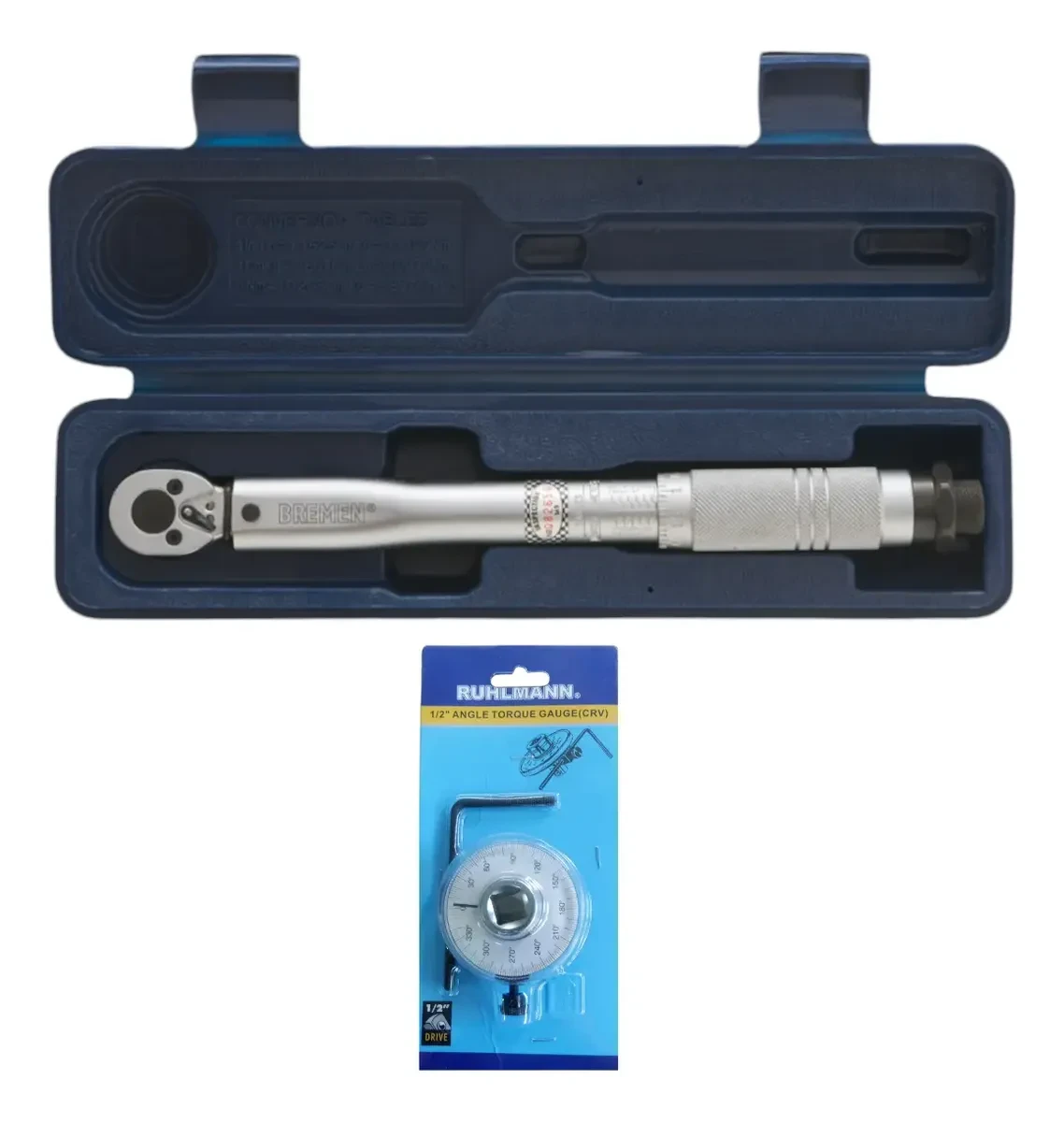 Set Torquimetro Zafe 1/4 Bremen Y Goniometro Ruhlmann 2