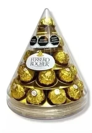 Chocolate Ferrero Rocher Relleno De Avellana 28 Piezas