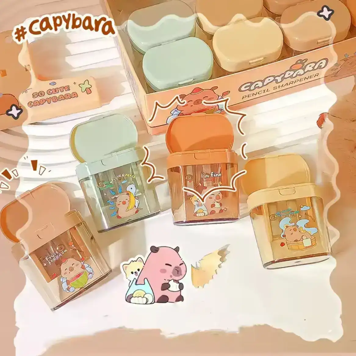 Sacapuntas capibara  2