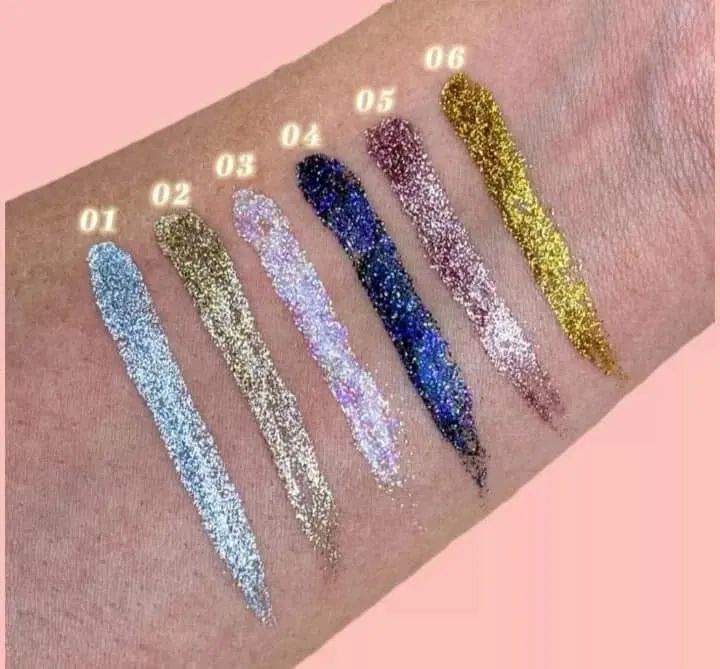 Delineador glitter italia deluxe 2