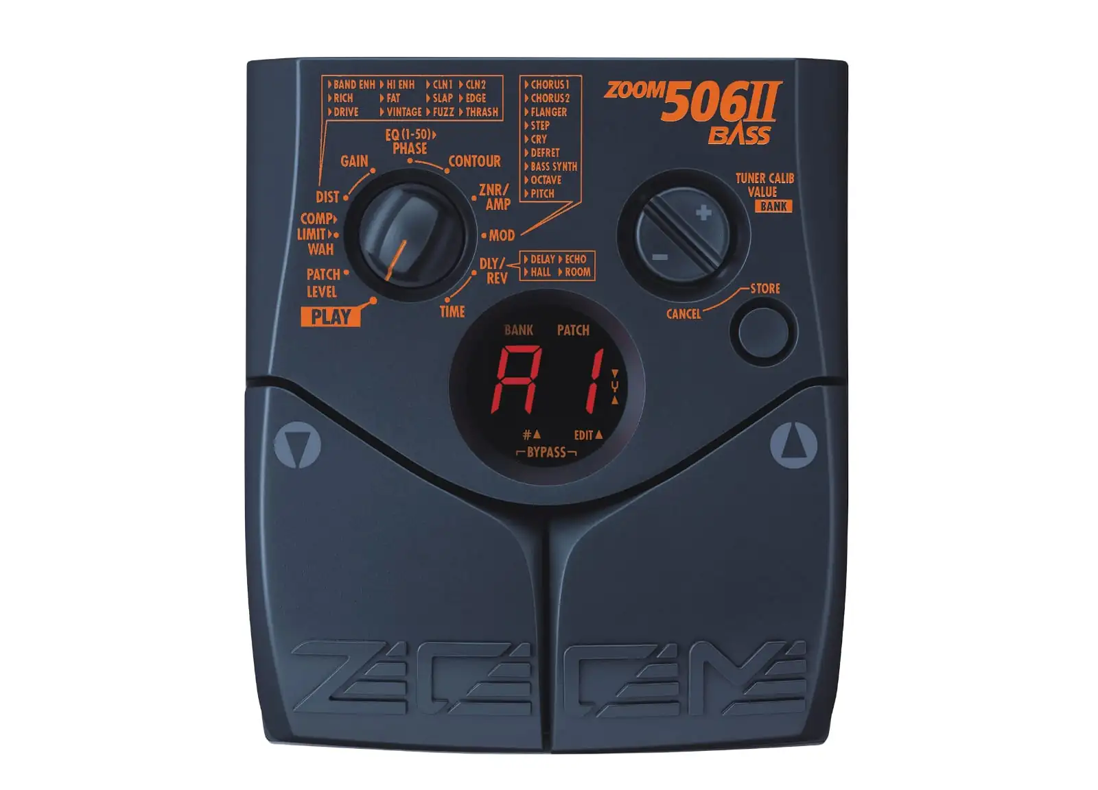 Pedal multiefectos de bajo