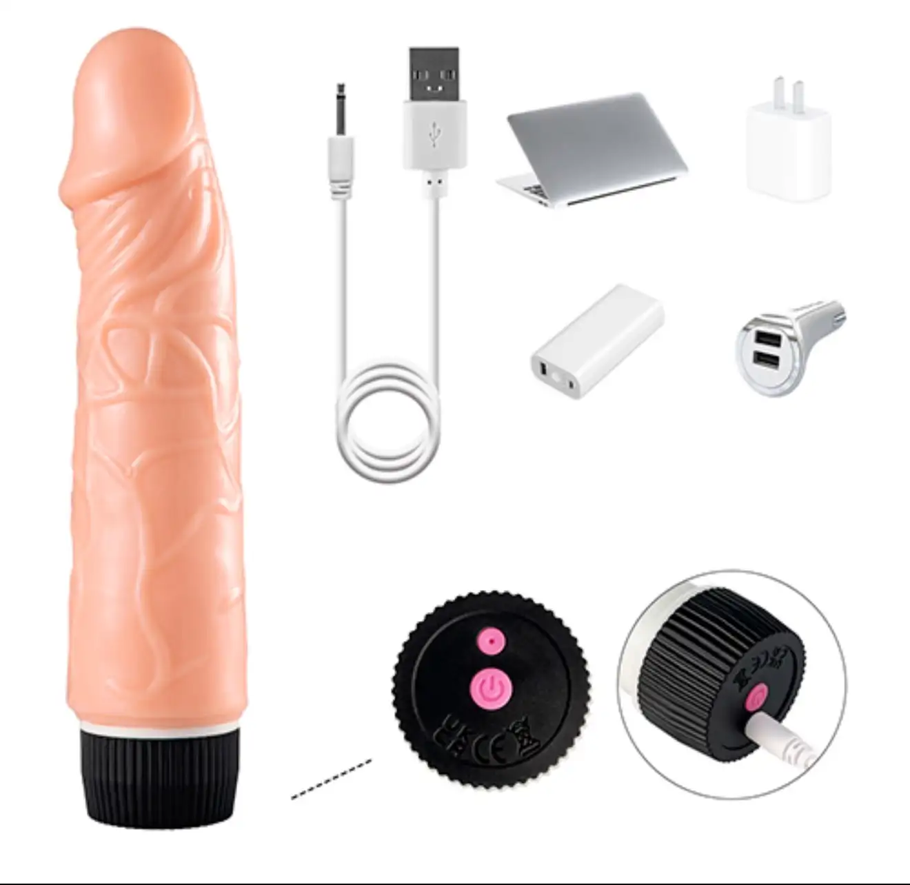 Dildo econ recargable  2