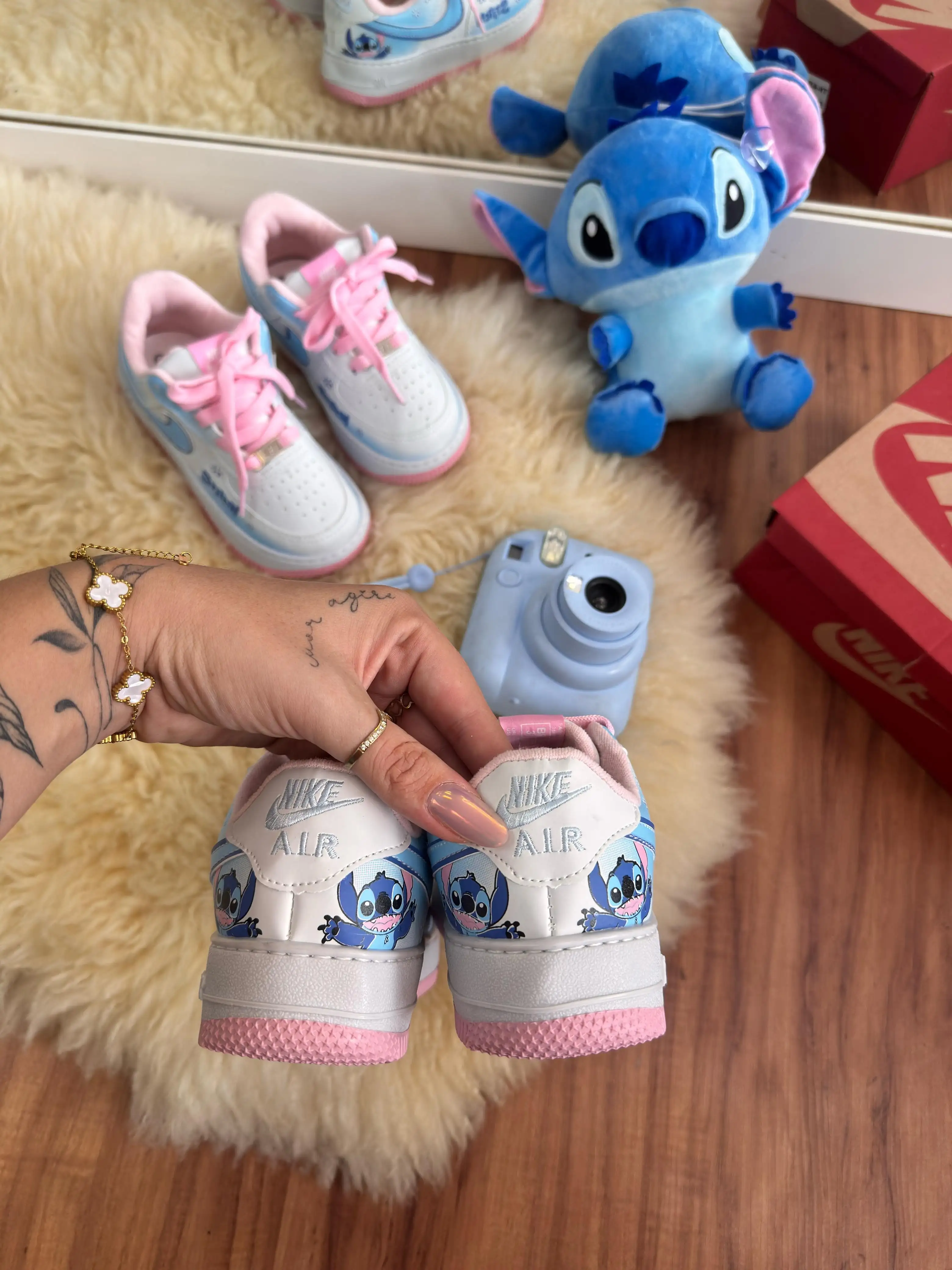 TÊNIS NIKE AIR FORCE STITCH  4