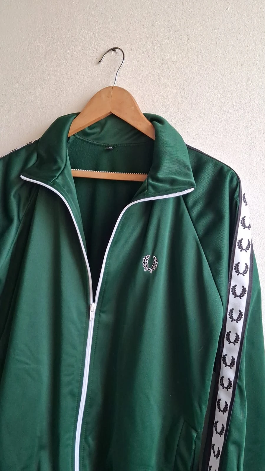 Chaqueta deportiva verde botella XXL