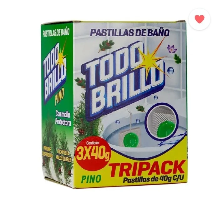 PASTILLAS DE BAÑO TRIPAK