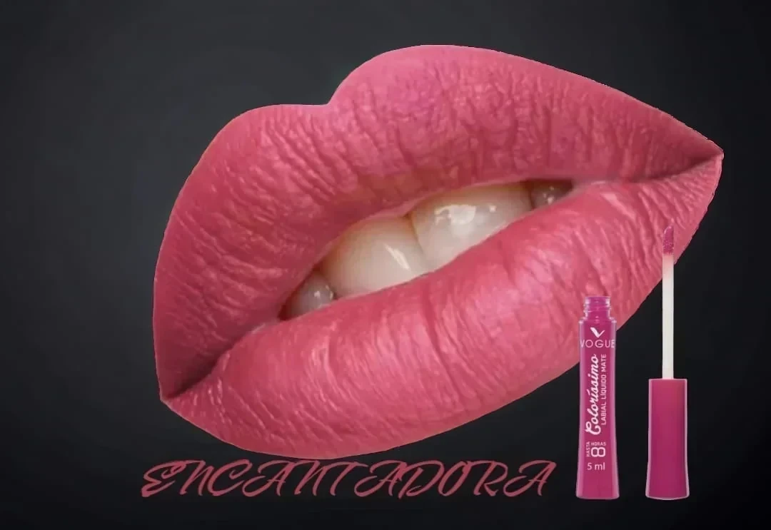 vogue labial colorisimo liquido encantadora