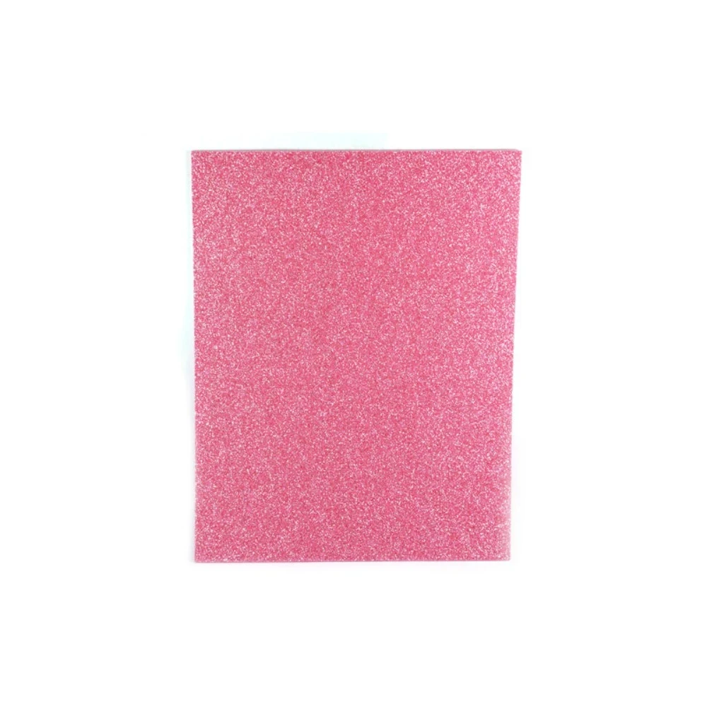 Foamy rosa tamaño carta diamantado