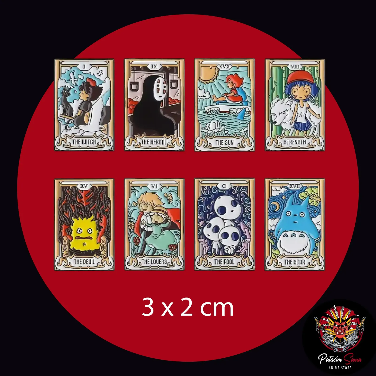 Pines tarot Ghibli