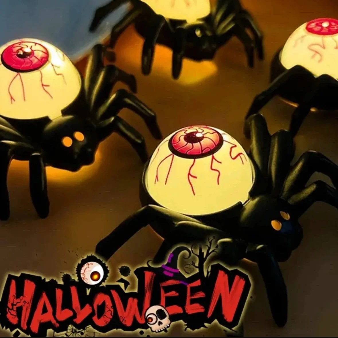 caja con 12 velas led en forma de araña 3