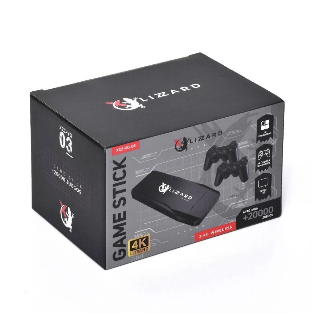 Consola Game Stick +20000 Juegos/  TV 4K 𝙓-𝙇𝙄𝙕𝙕𝘼𝙍𝘿 3
