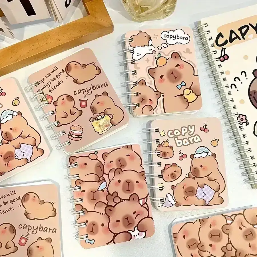 Mini libreta de capibara 