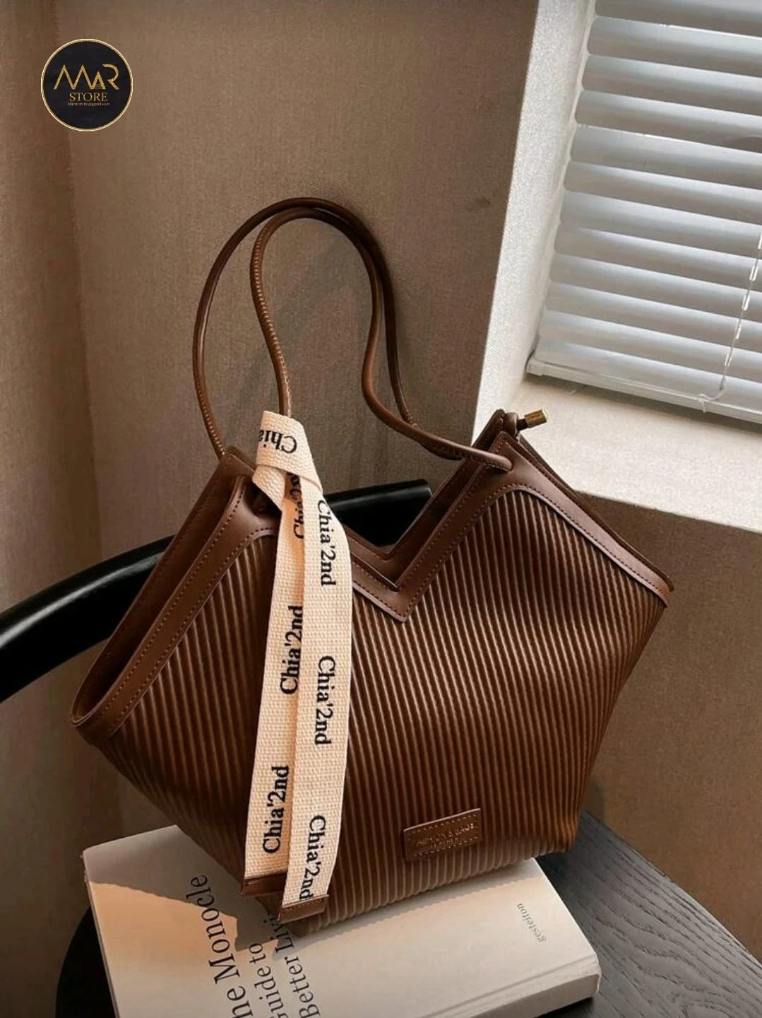 Bolso café integral 