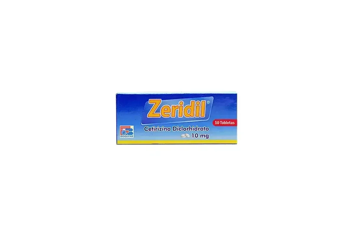 ZERIDIL TBL X 10 CETIRIZINA